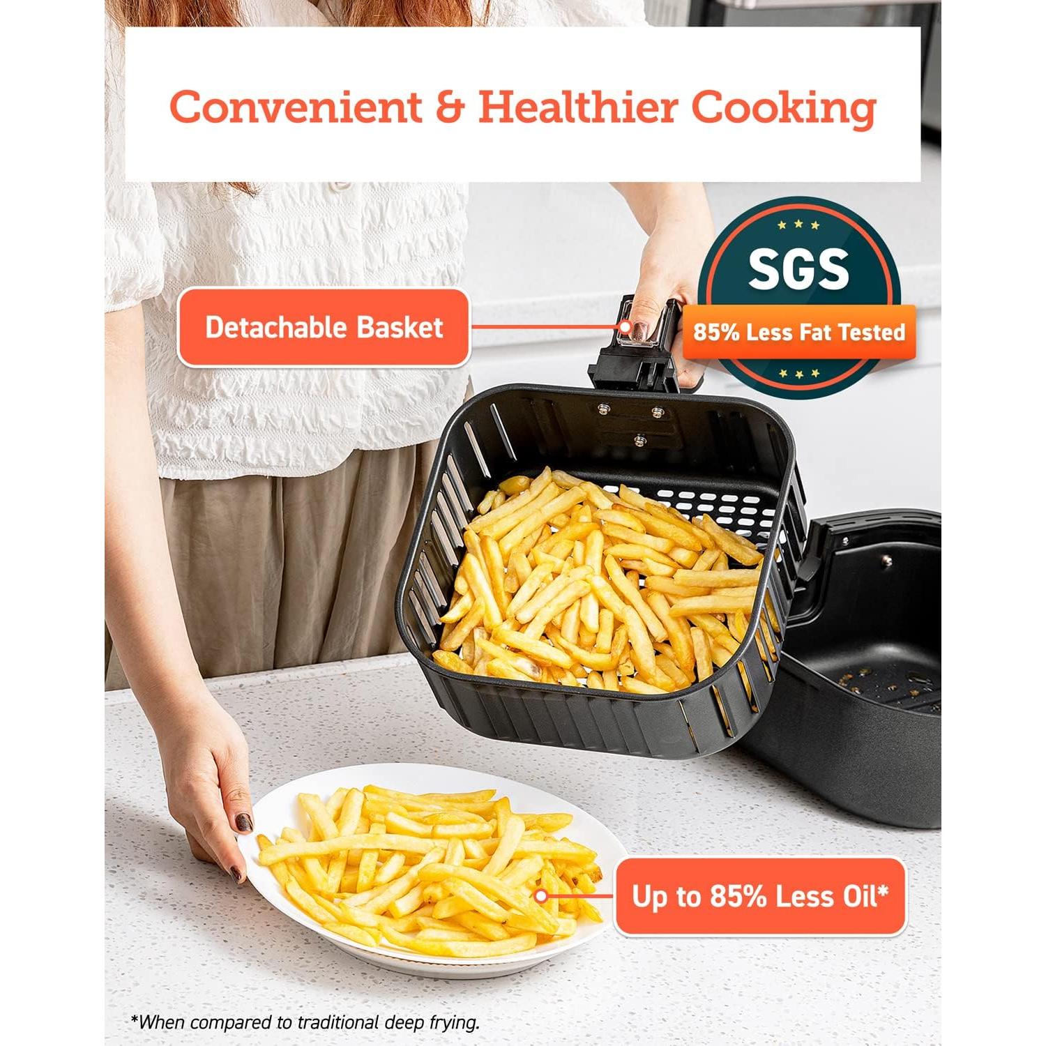 Freidora de Aire COSORI CP168 5.8L 13 Funciones Negra