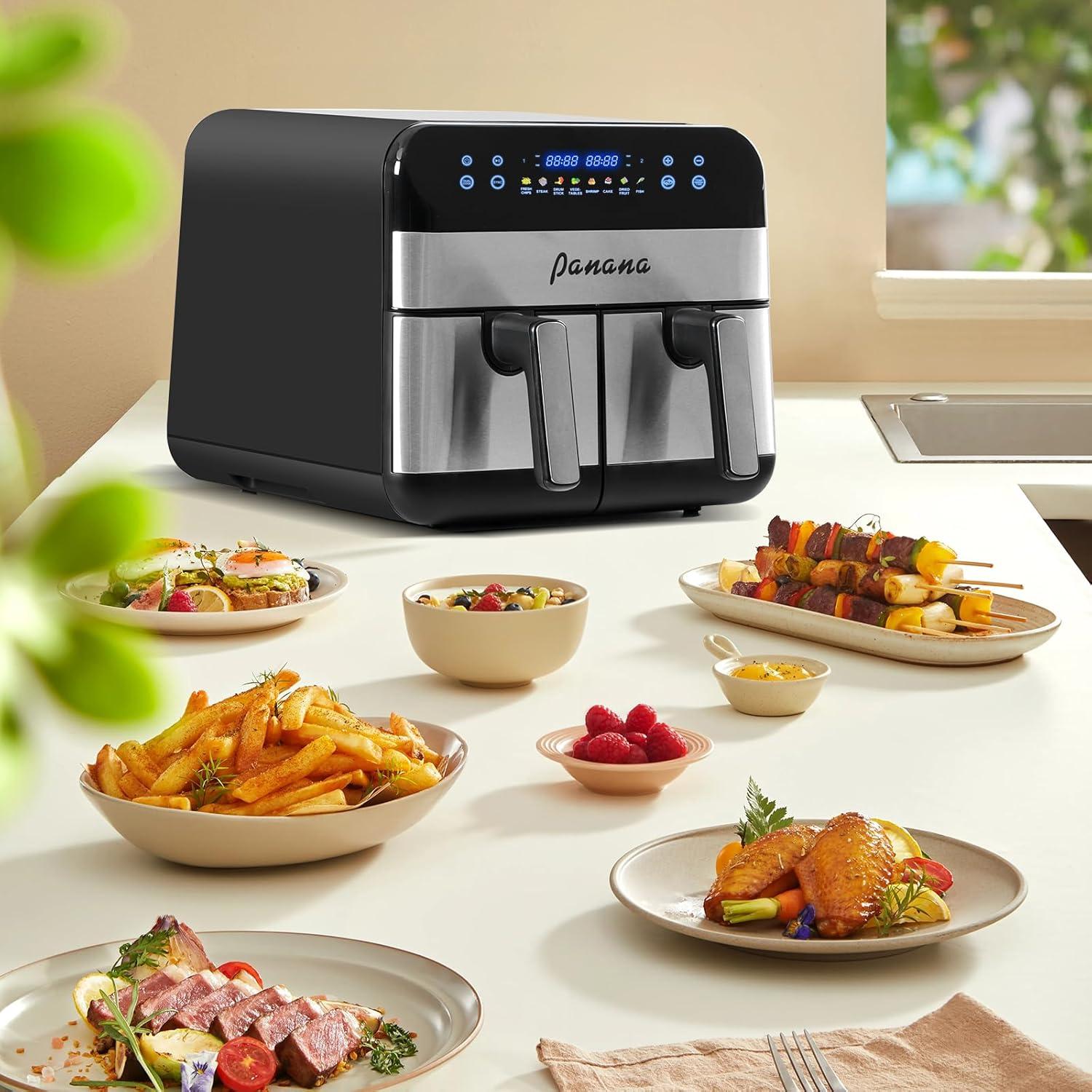 Freidora de Aire Panana XL 9.5L 8 Funciones Táctil