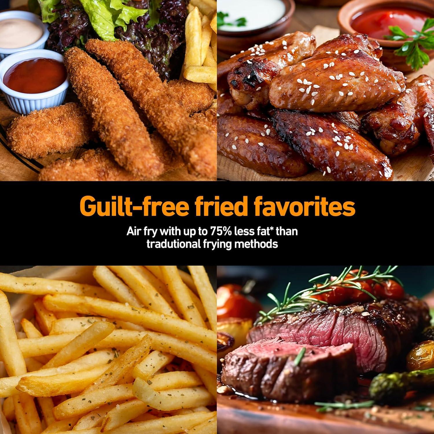 Freidora de Aire Panana XL 9.5L 8 Funciones Táctil