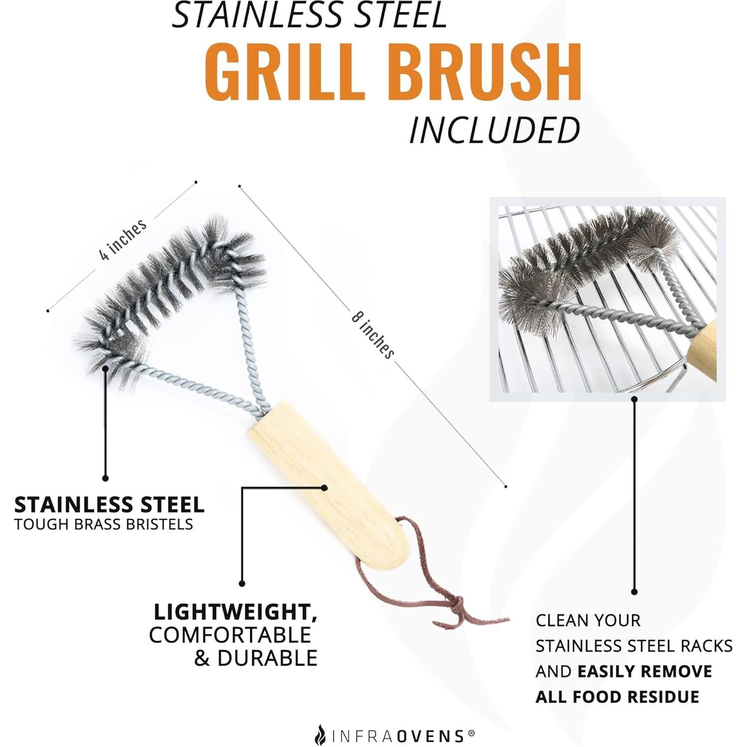 Juego de Accesorios para Freidora de Aire INFRAOVENS Grande