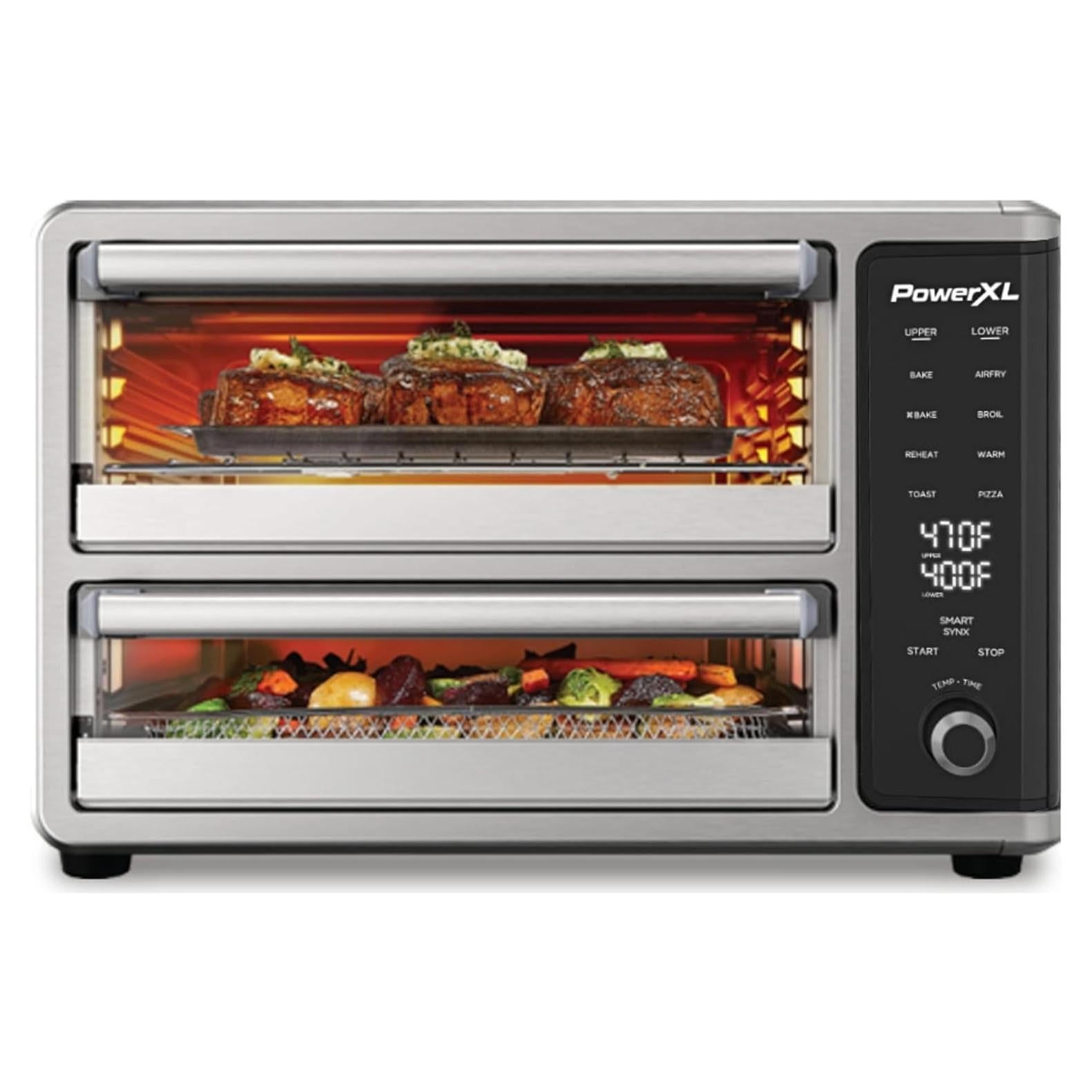 Horno Doble Puerta PowerXL SmartSynx 8 Preajustes 10.97 kg