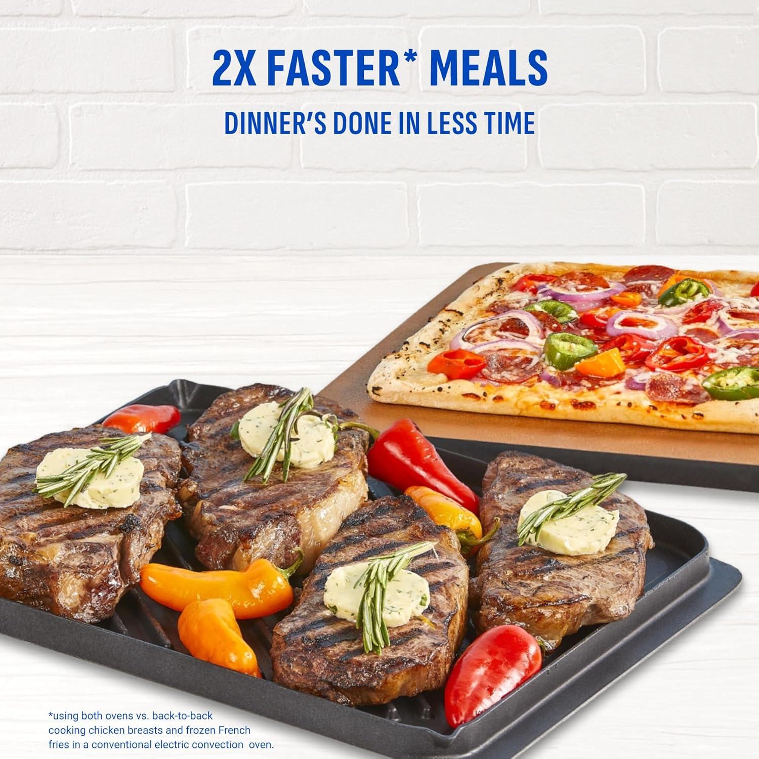 Horno Doble Puerta PowerXL SmartSynx 8 Preajustes 10.97 kg