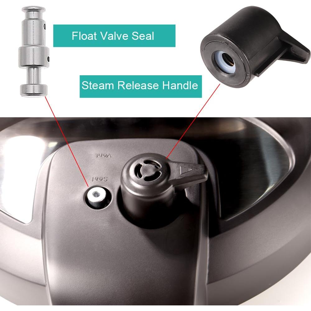 10 Piezas Repuesto Instant Pot Duo 5QT 6QT - Válvula y Anillo