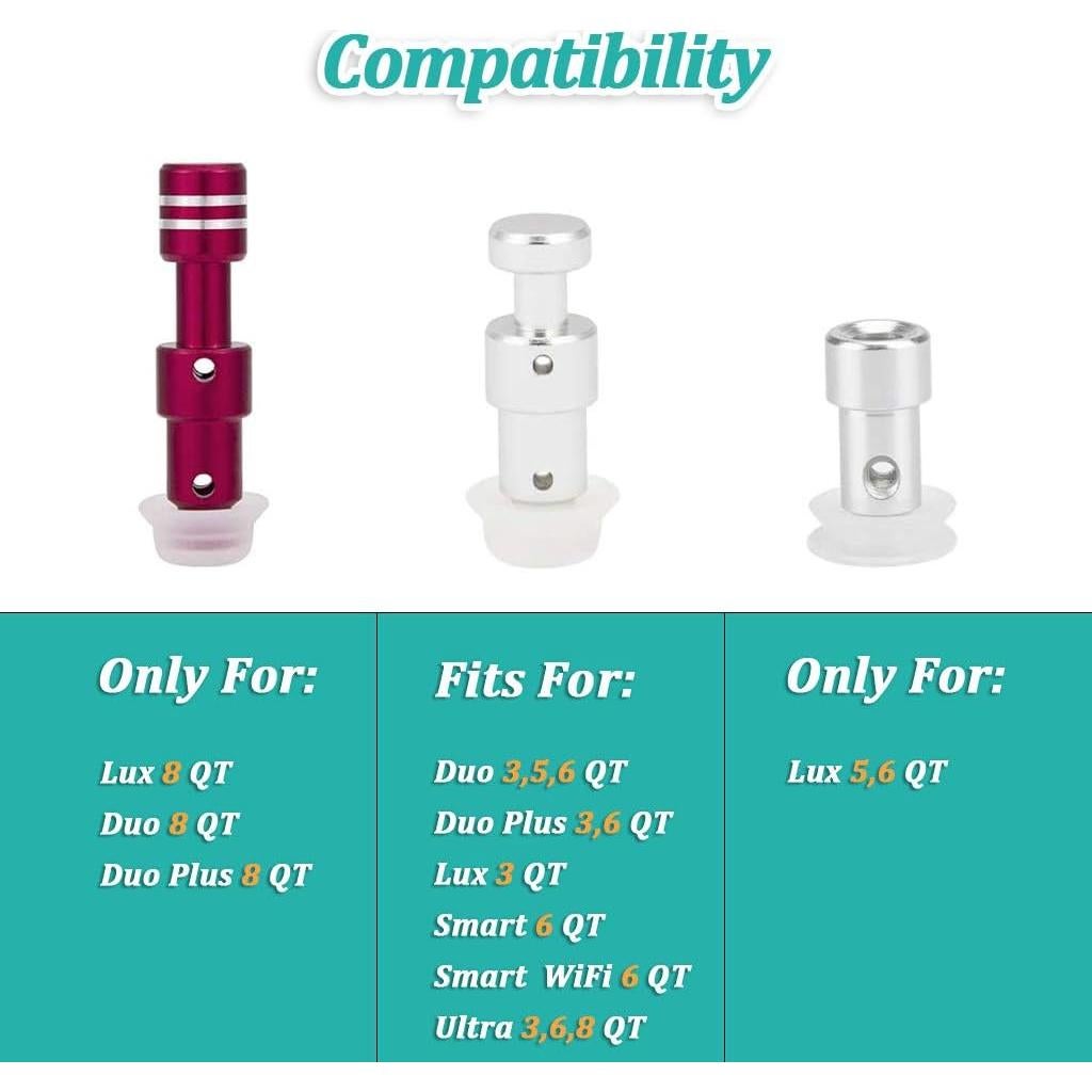 Válvula de Liberación de Vapor ZYLONE para Instant Pot Duo 3-6 Qt