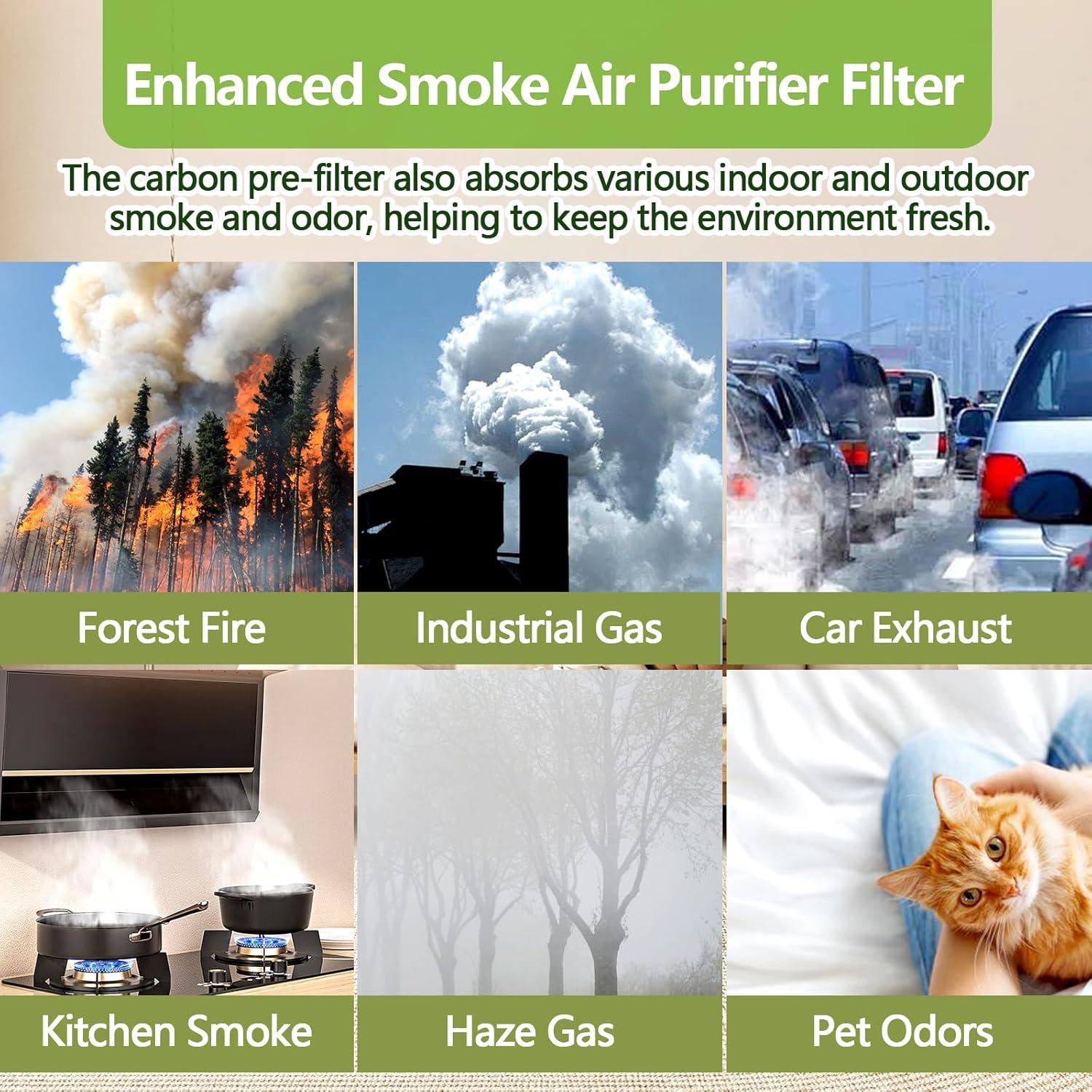 Filtro de Reemplazo HEPA 3-en-1 LEVOIT Core 300 - Blanco