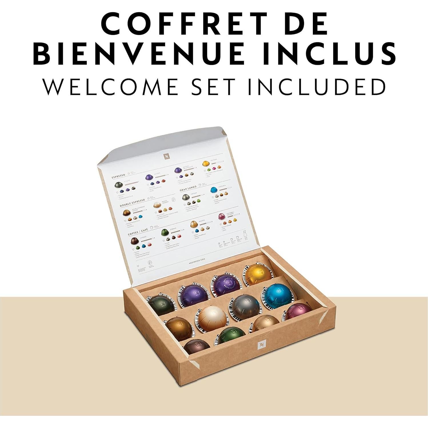 Máquina de Café Nespresso Vertuo Next De'Longhi Oro Rosa