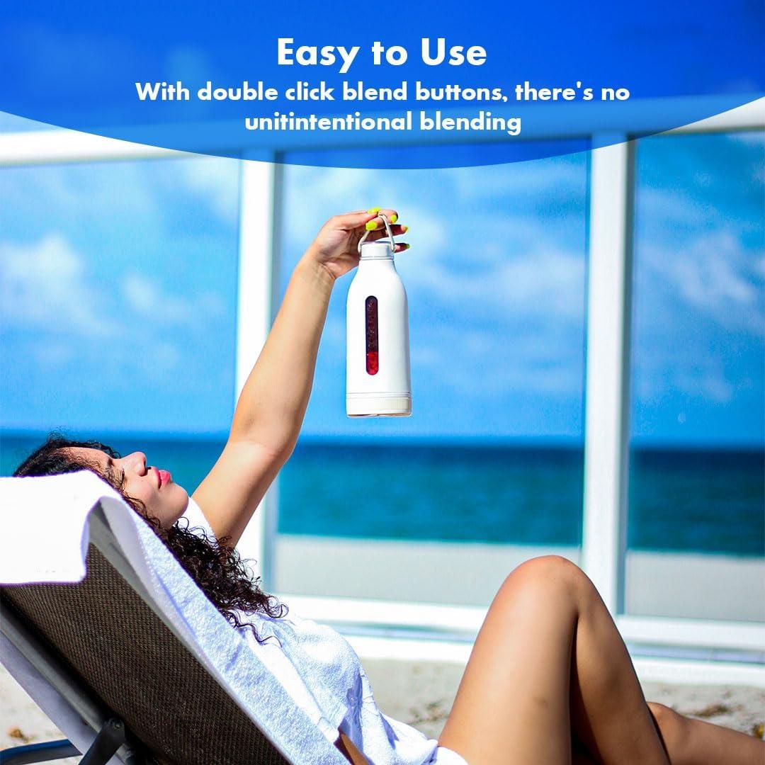 Mezclador Portátil Aquassential HydraBlend 14oz Recargable USB-C