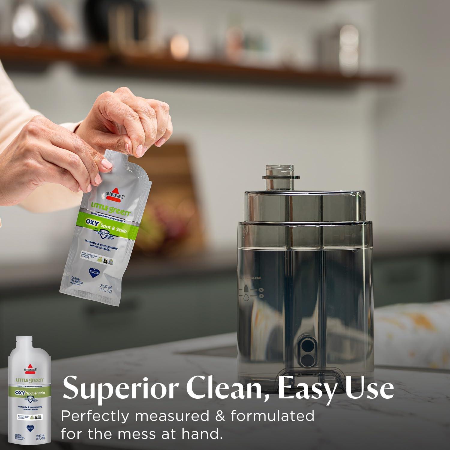 Fórmula de Limpieza Super Concentrada BISSELL Little Green 6 Bolsas