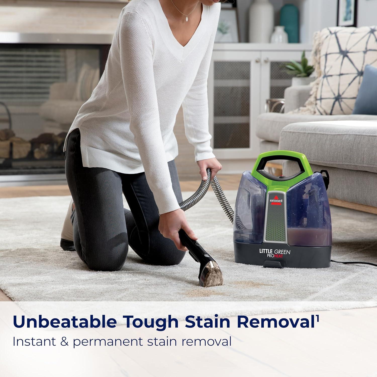 Limpiador Profundo Portátil Bissell Little Green ProHeat 1.1L