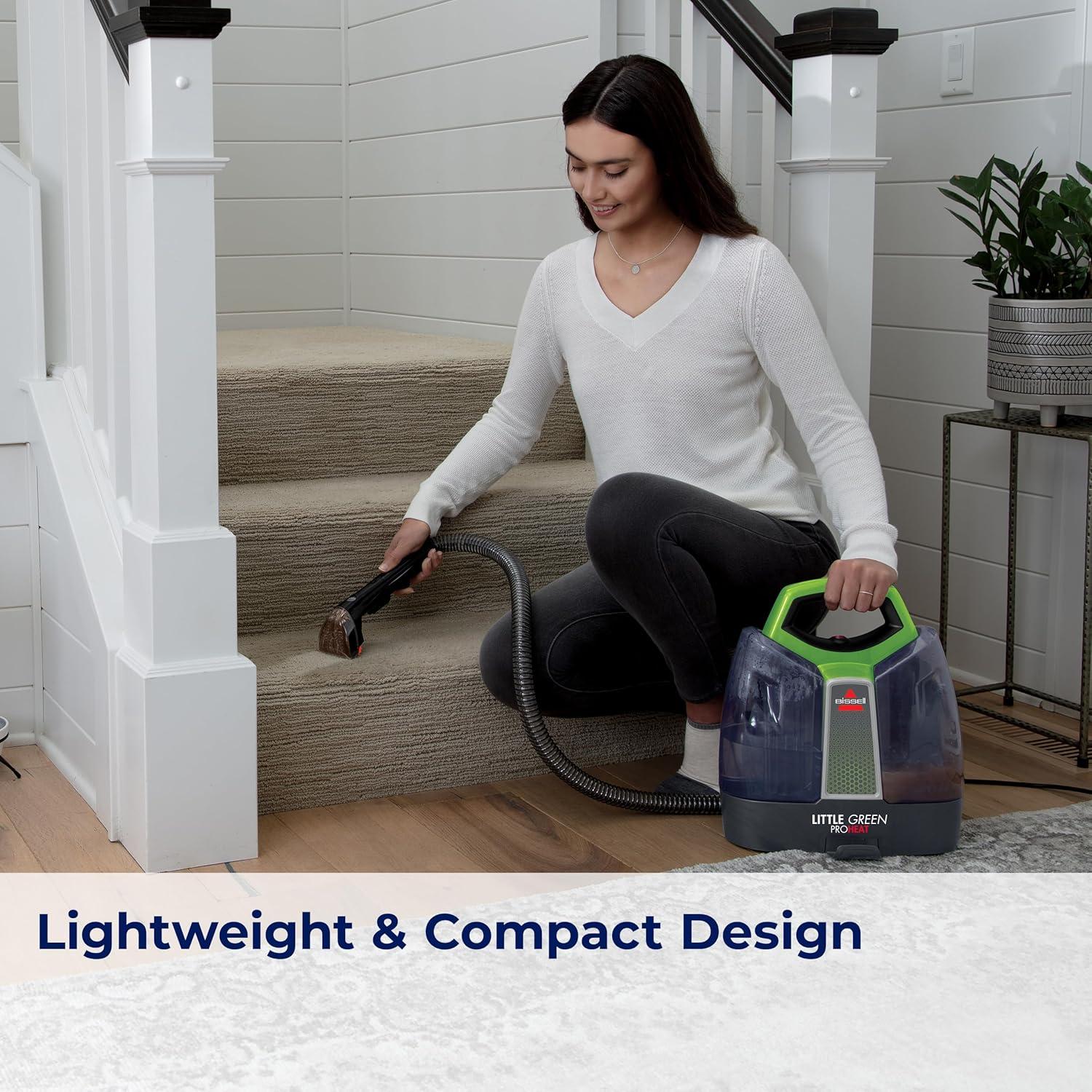 Limpiador Profundo Portátil Bissell Little Green ProHeat 1.1L