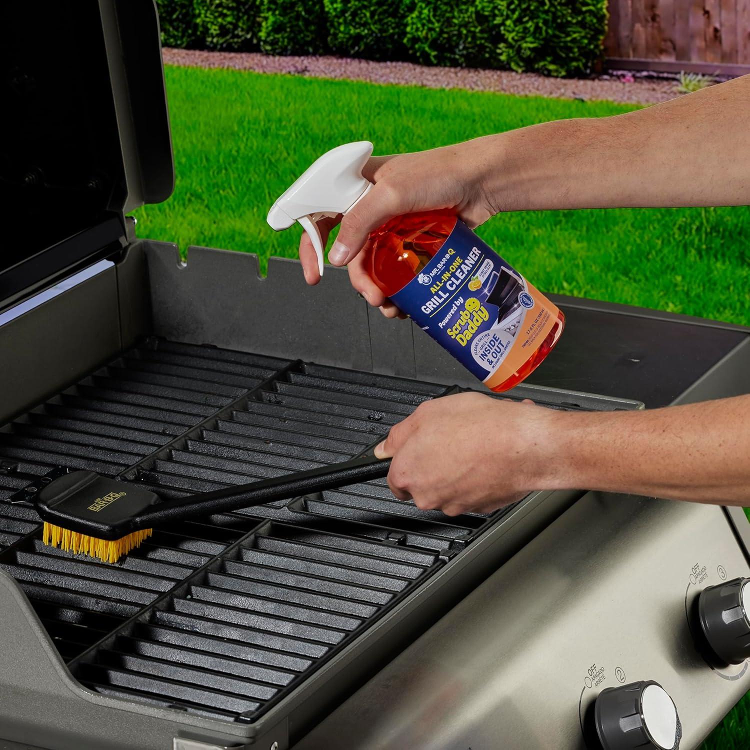 Cepillo de Parrilla Deluxe Mr. Bar-B-Q 45.72 cm Nylon