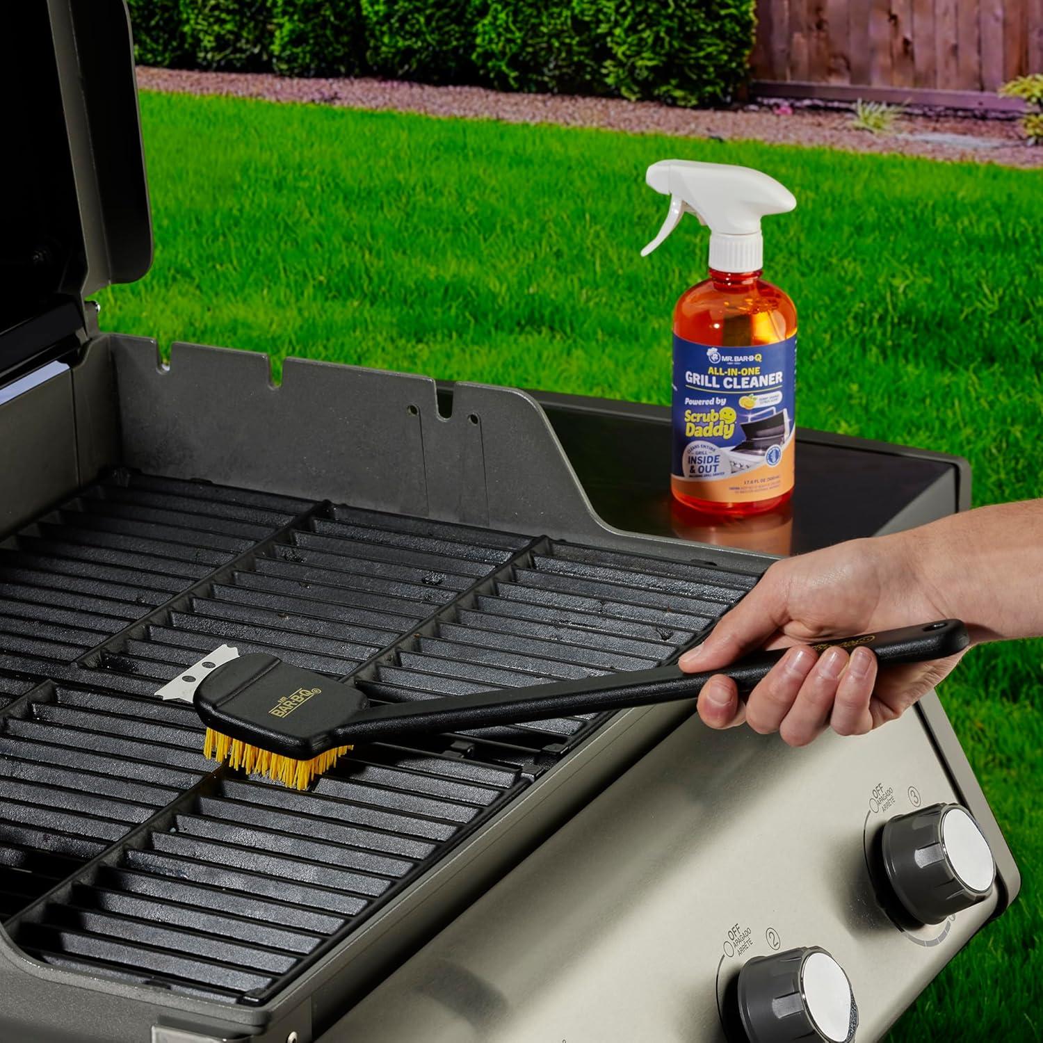 Cepillo de Parrilla Deluxe Mr. Bar-B-Q 45.72 cm Nylon