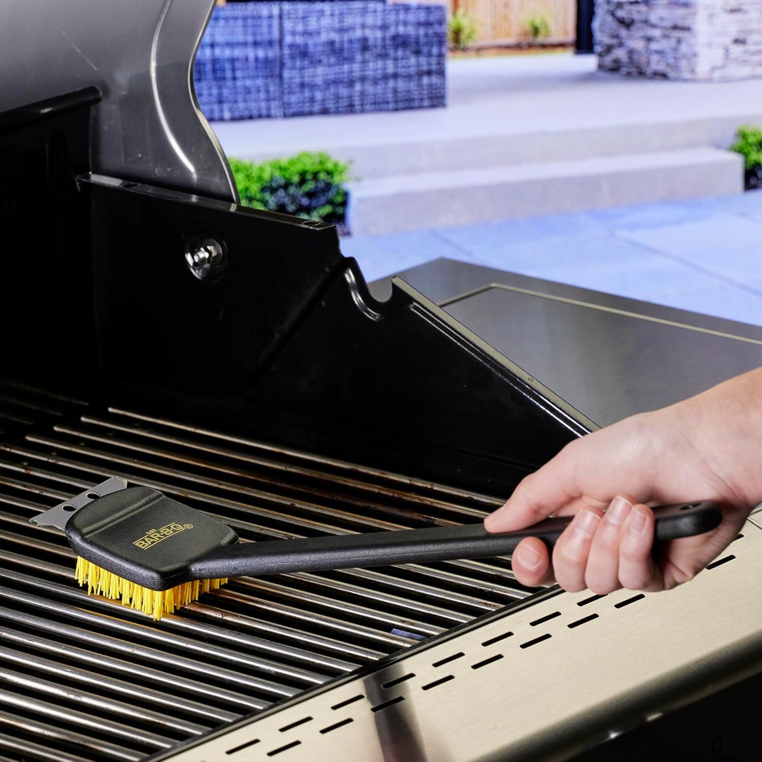 Cepillo de Parrilla Deluxe Mr. Bar-B-Q 45.72 cm Nylon