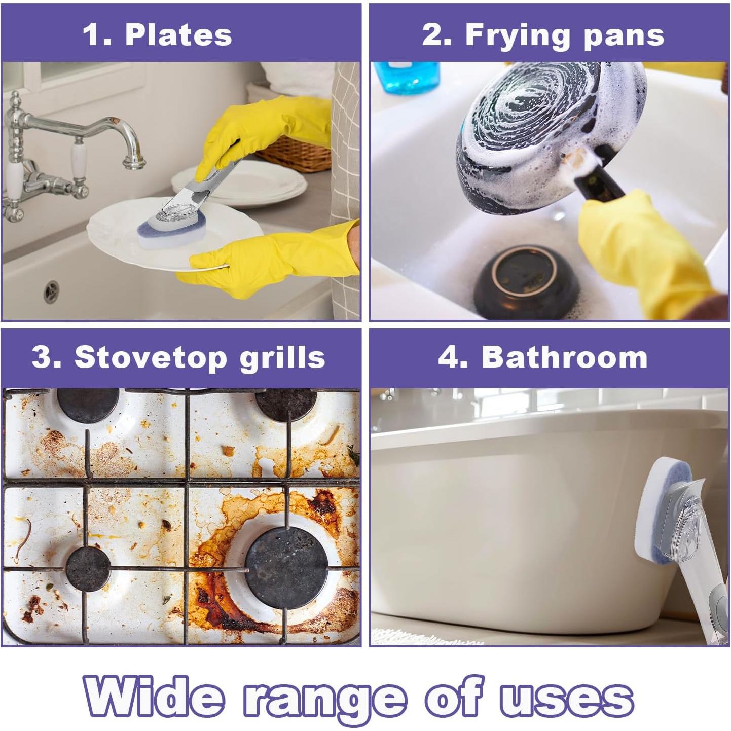 14 Recambios de Esponja BOXOB para Varita de Platos M25044