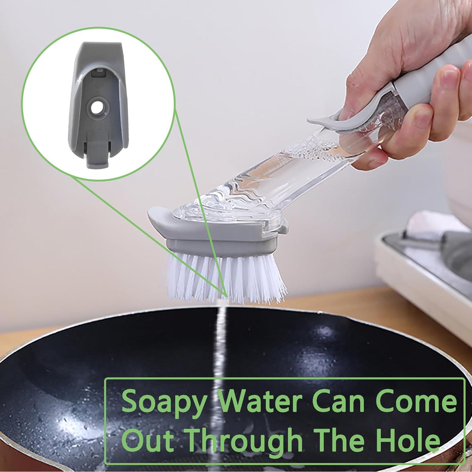 Cabezas de Repuesto para Cepillo de Platos Genérico 4 Pcs