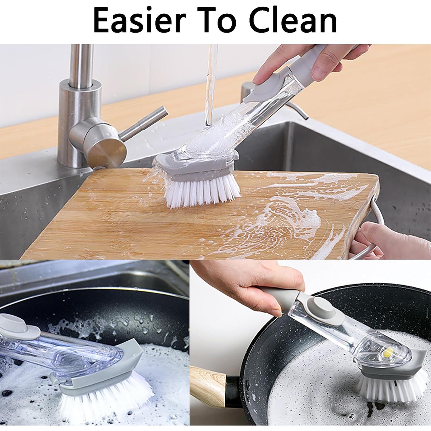 Cabezas de Repuesto para Cepillo de Platos Genérico 4 Pcs