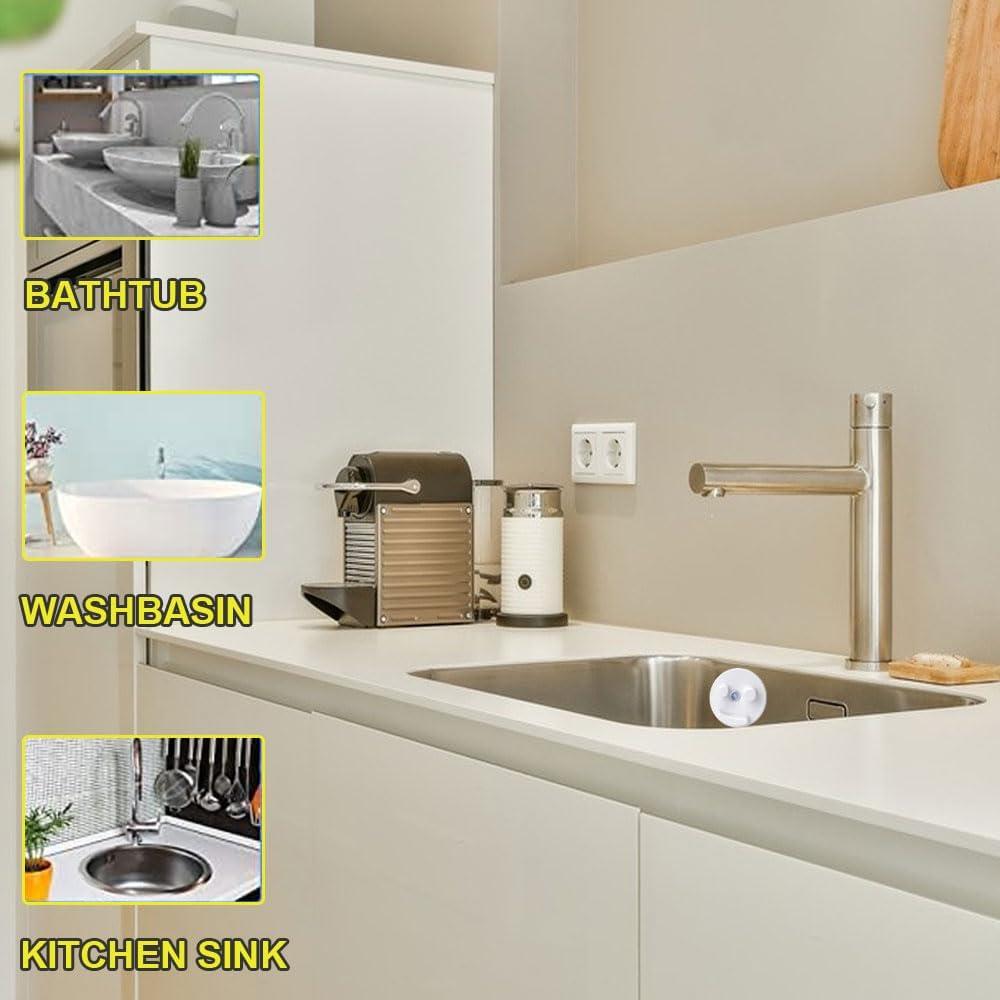 Soporte de Esponja Sufune 2 Pack con Ventosa - Blanco