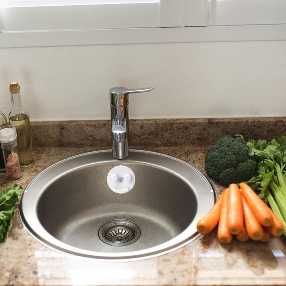 Soporte de Esponja Sufune 2 Pack con Ventosa - Blanco