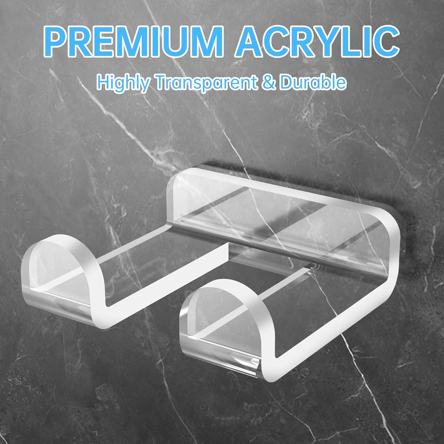 Soportes de Esponja de Cocina NiHome Acrílico Transparente - 2 Piezas