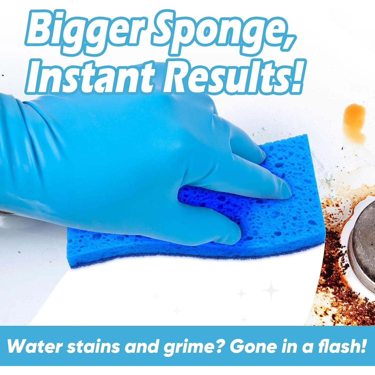 Esponjas de Fregar AIDEA XL 6 Unidades Sin Rayar 209g