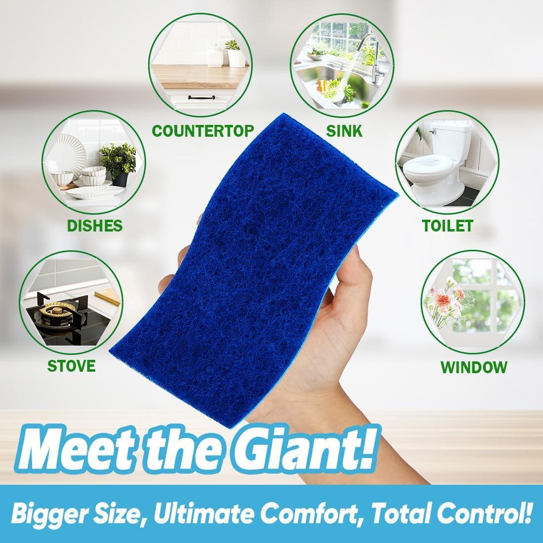 Esponjas de Fregar AIDEA XL 6 Unidades Sin Rayar 209g