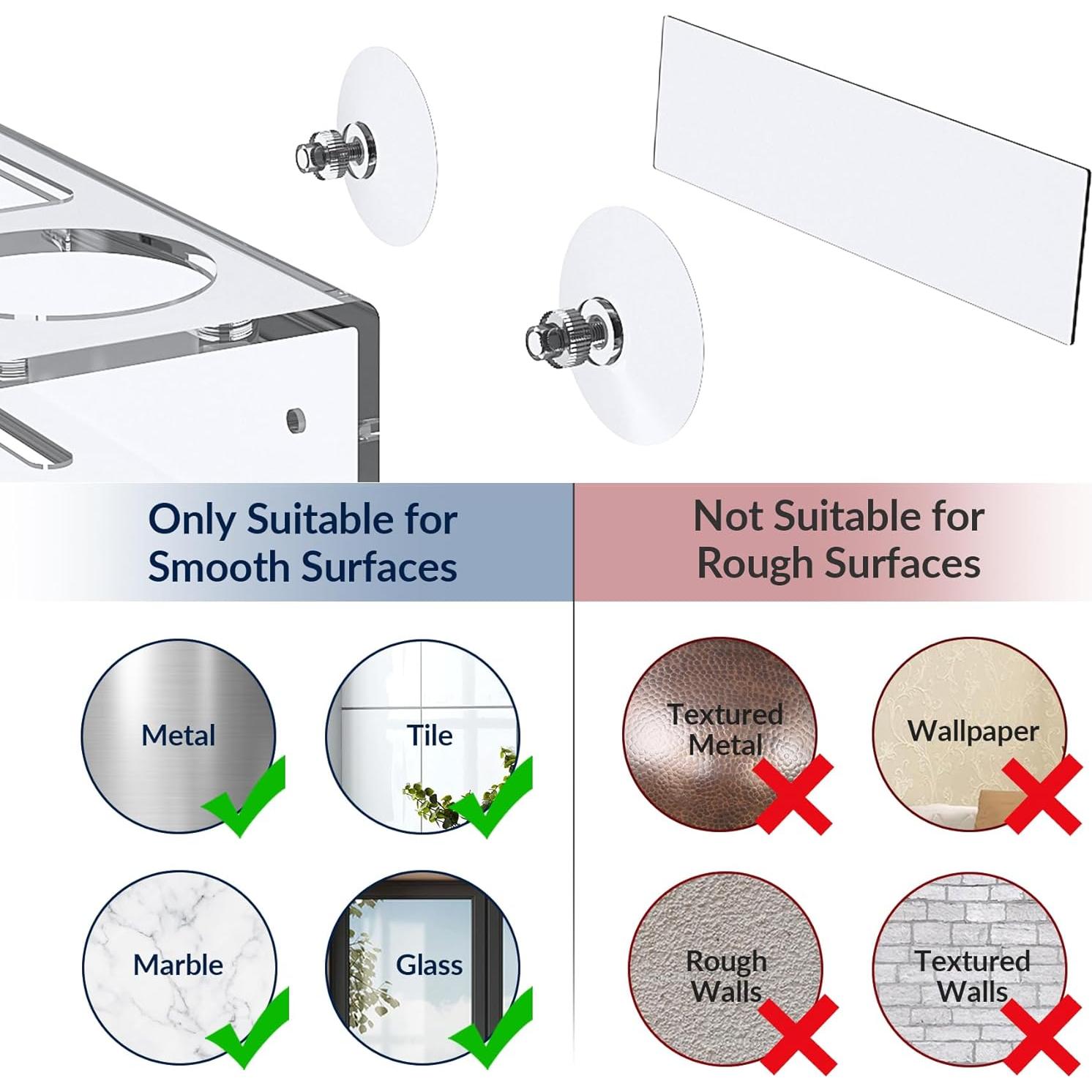 Soporte de Esponja de Acrílico NiHome para Fregadero de Cocina