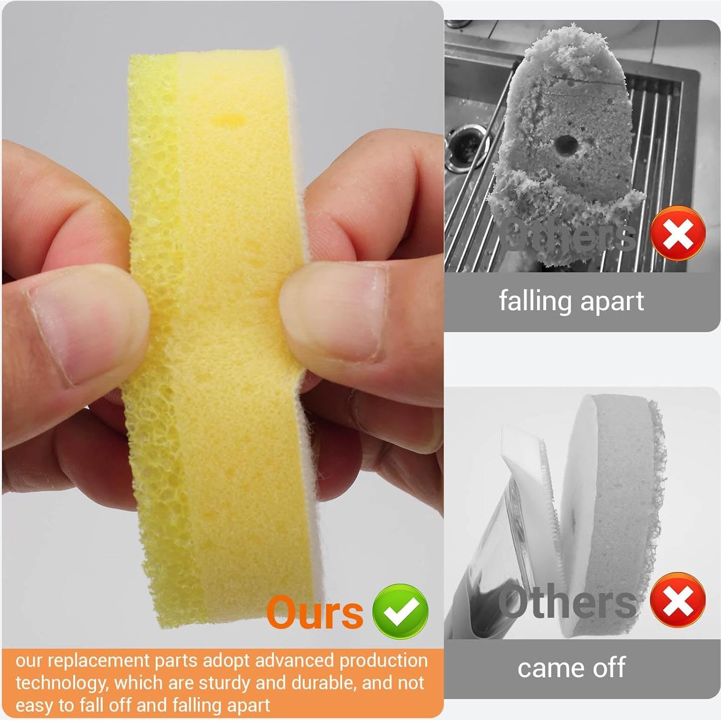 12 Recargas de Esponja para Varita Scrub Daddy UWSTE