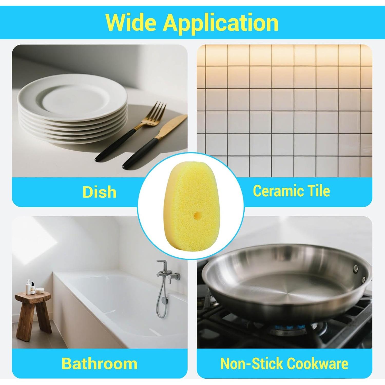 12 Recargas de Esponja para Varita Scrub Daddy UWSTE