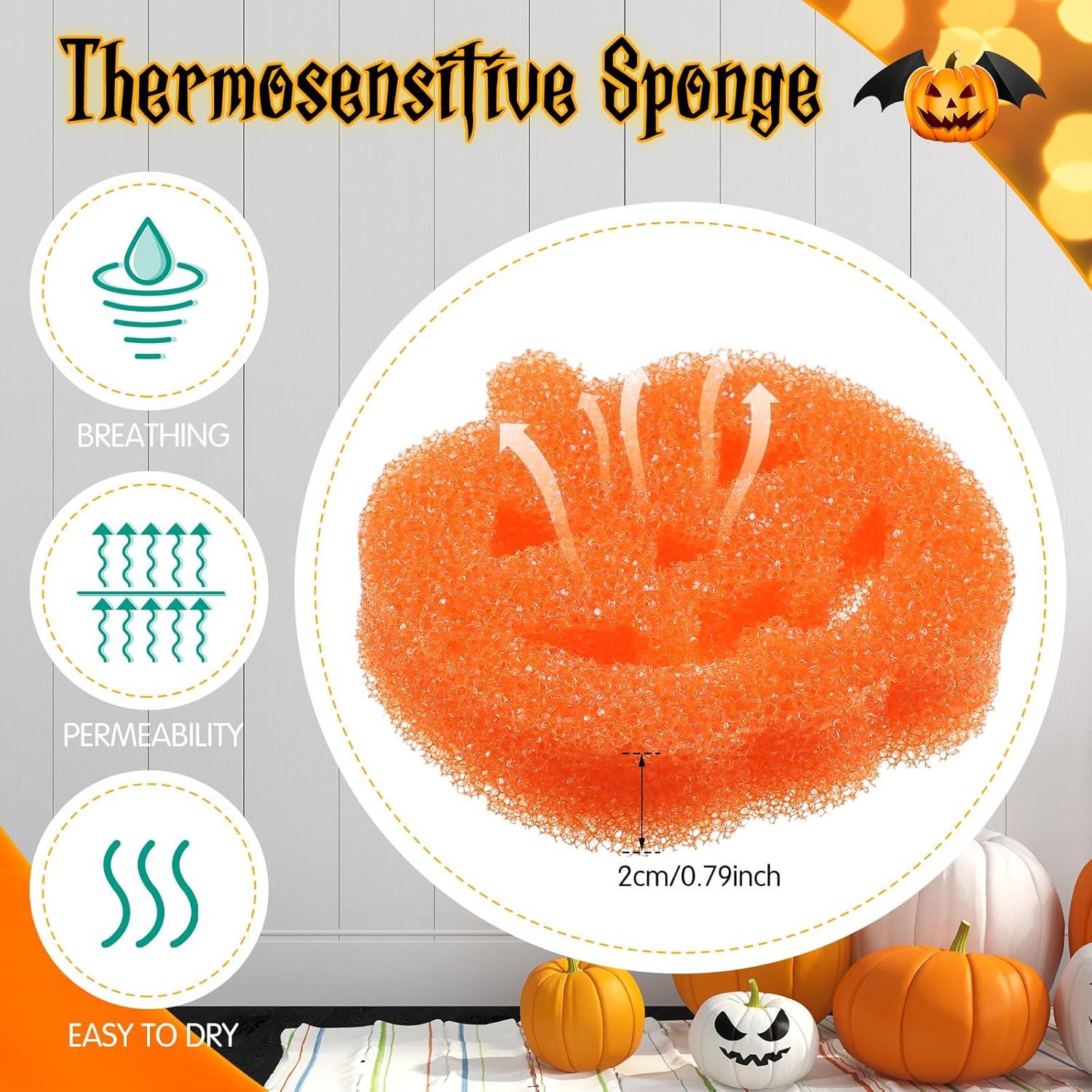 Esponjas de Limpieza Halloween Umigy 12 Pcs Fantasmas y Murciélagos