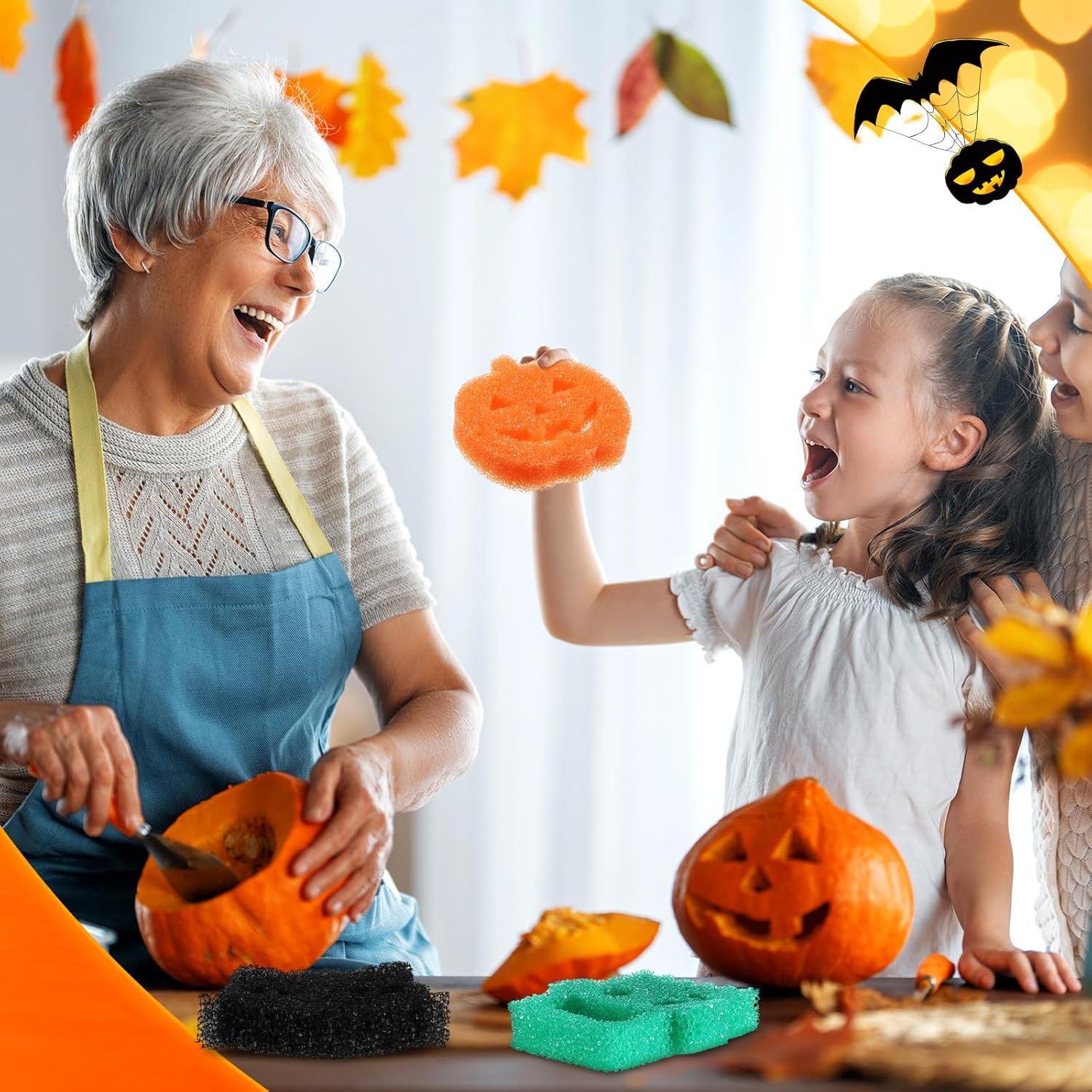 Esponjas de Limpieza Halloween Umigy 12 Pcs Fantasmas y Murciélagos