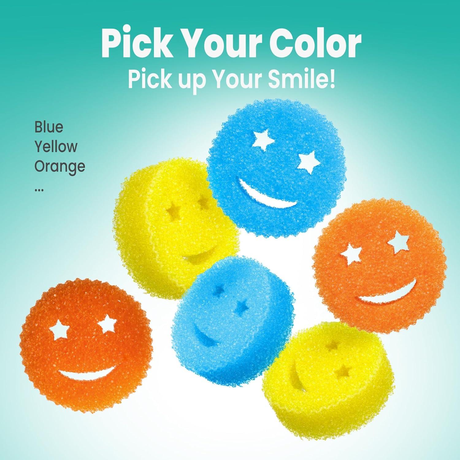 Esponjas de Fregar HELIME 6 Pcs Multicolor Sin Rayones