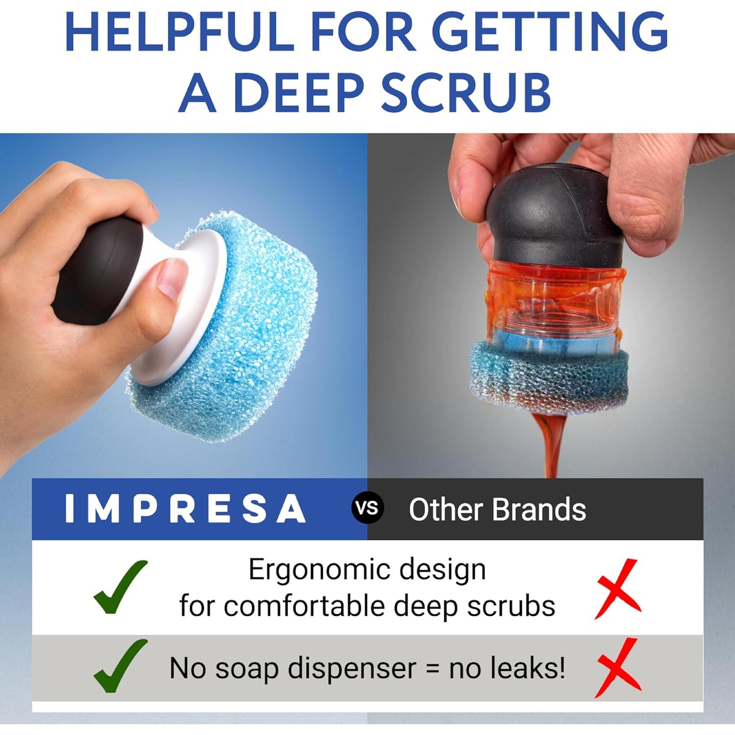 Soporte de Palma IMPRESA para Esponjas Scrub - 2 Unidades