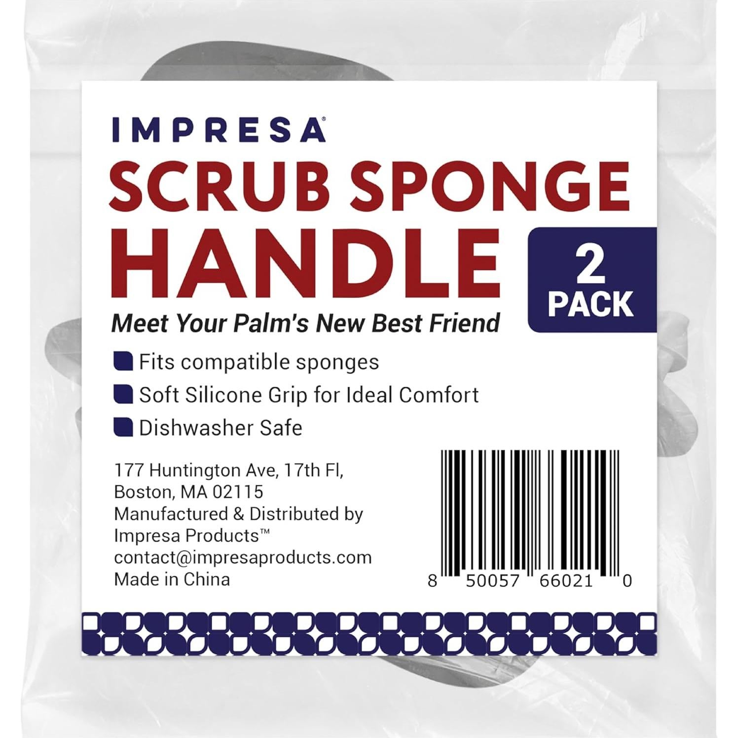 Soporte de Palma IMPRESA para Esponjas Scrub - 2 Unidades