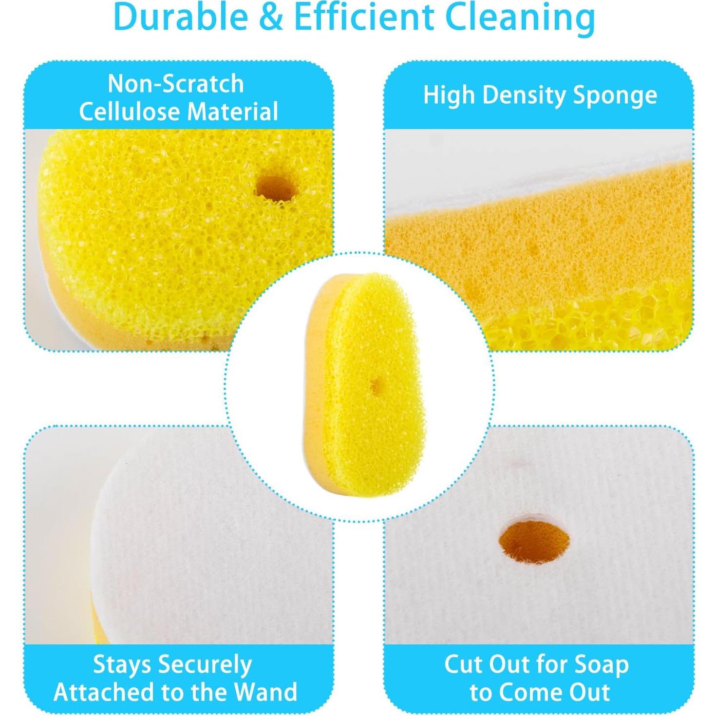 8 Recargas de Esponja para Varita de Platos Eiszhjk