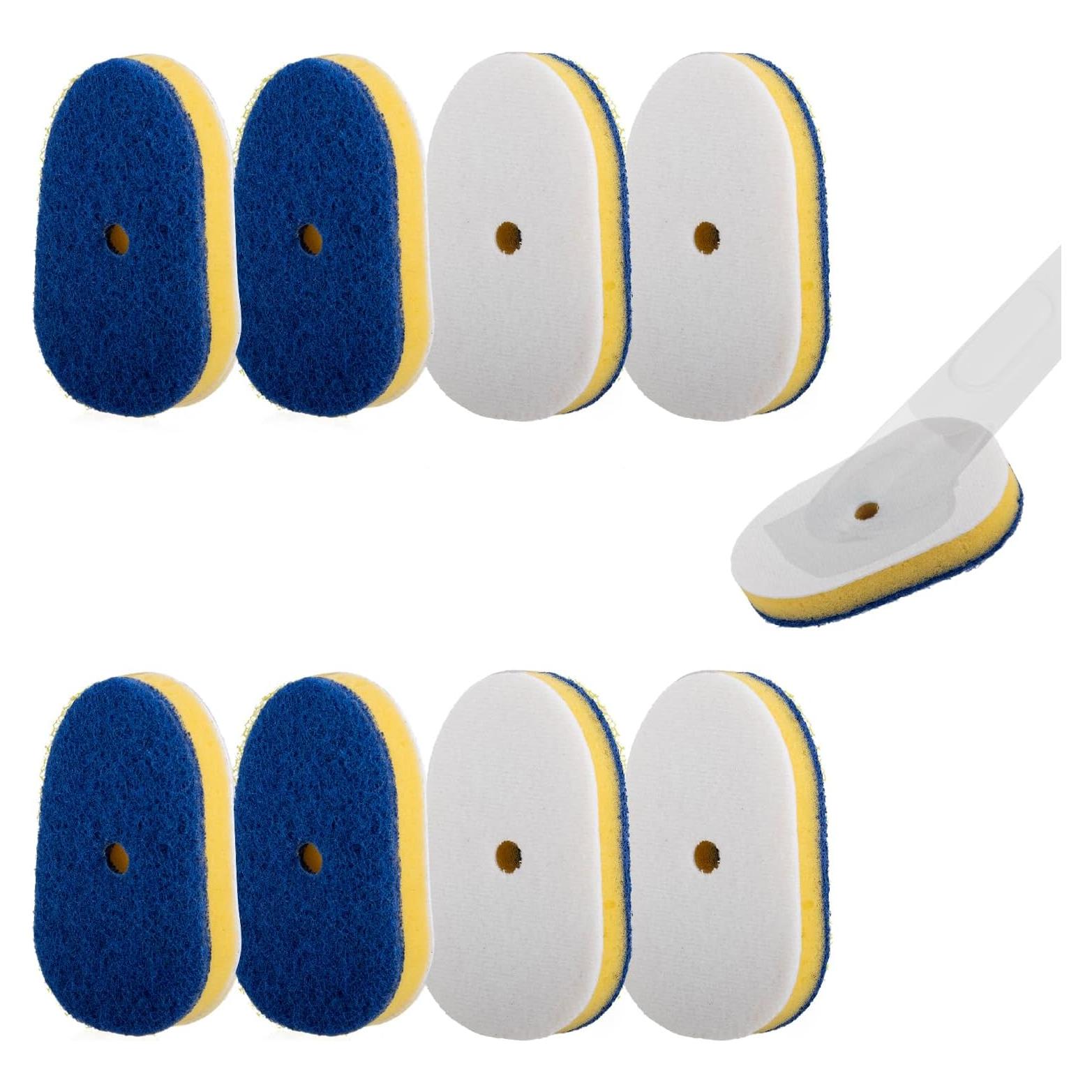 8 Cabezas de Esponja Repuesto Eiszhjk para Varita Scrub Daddy