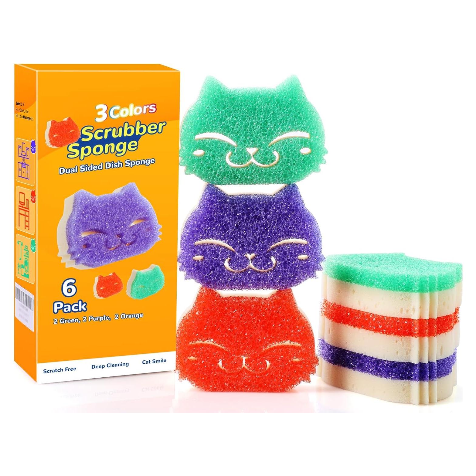 Esponjas de Fregar Eyliden 6 Piezas Doble Cara Smart-Temp