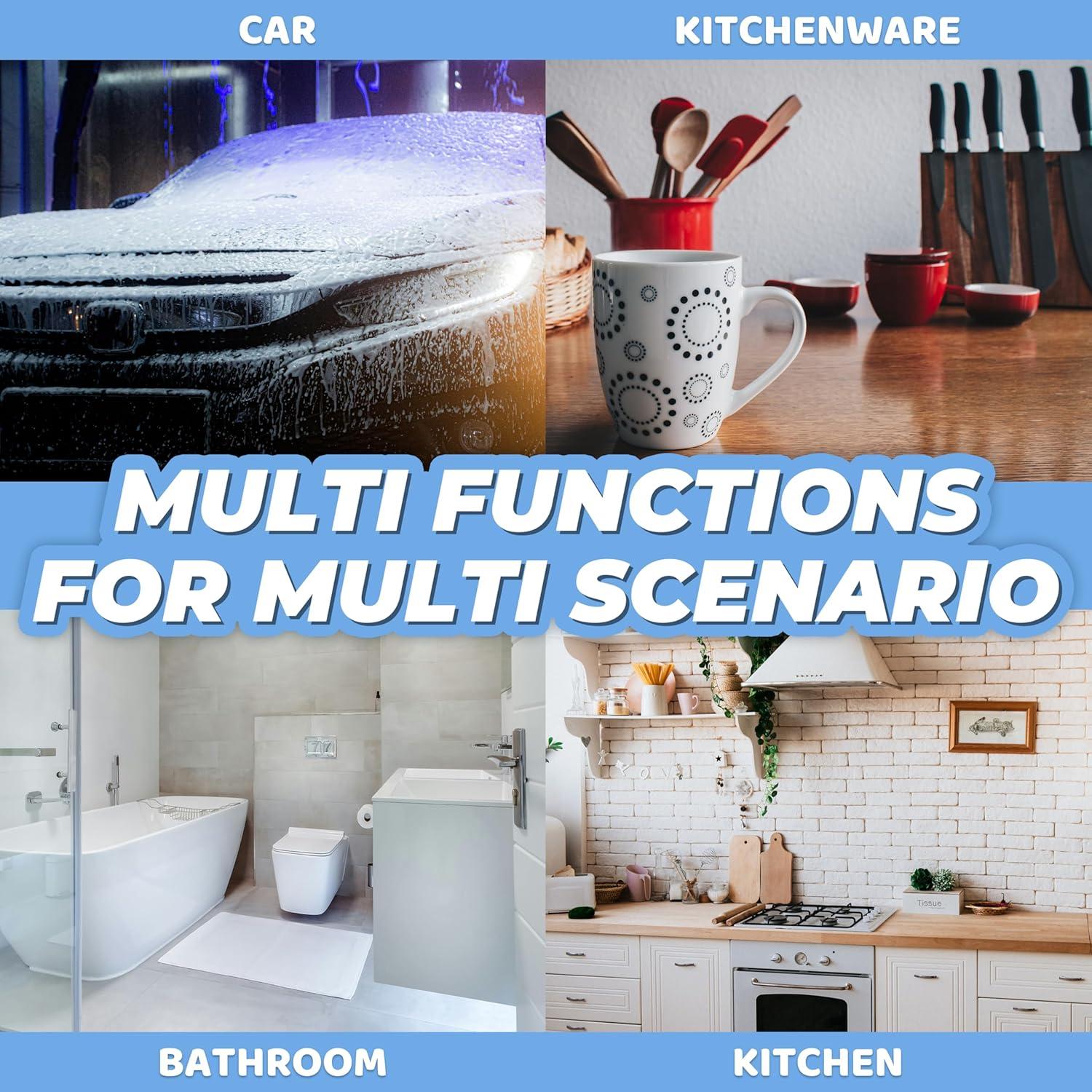 Juego de Esponjas de Limpieza Familia Scrub 3 Patrones Animales