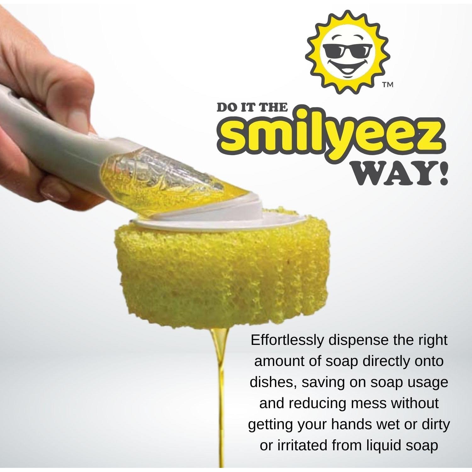 Mango Dispensador de Jabón Smilyeez para Esponjas Scrub
