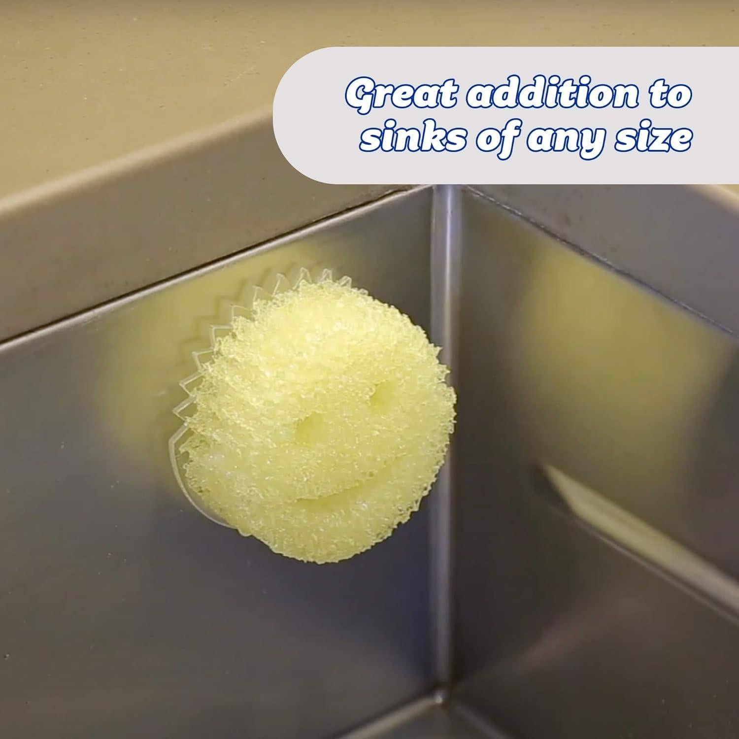 Soporte de Esponja Scrub Daddy Caddy - Organizador de Cocina 2 Pzas