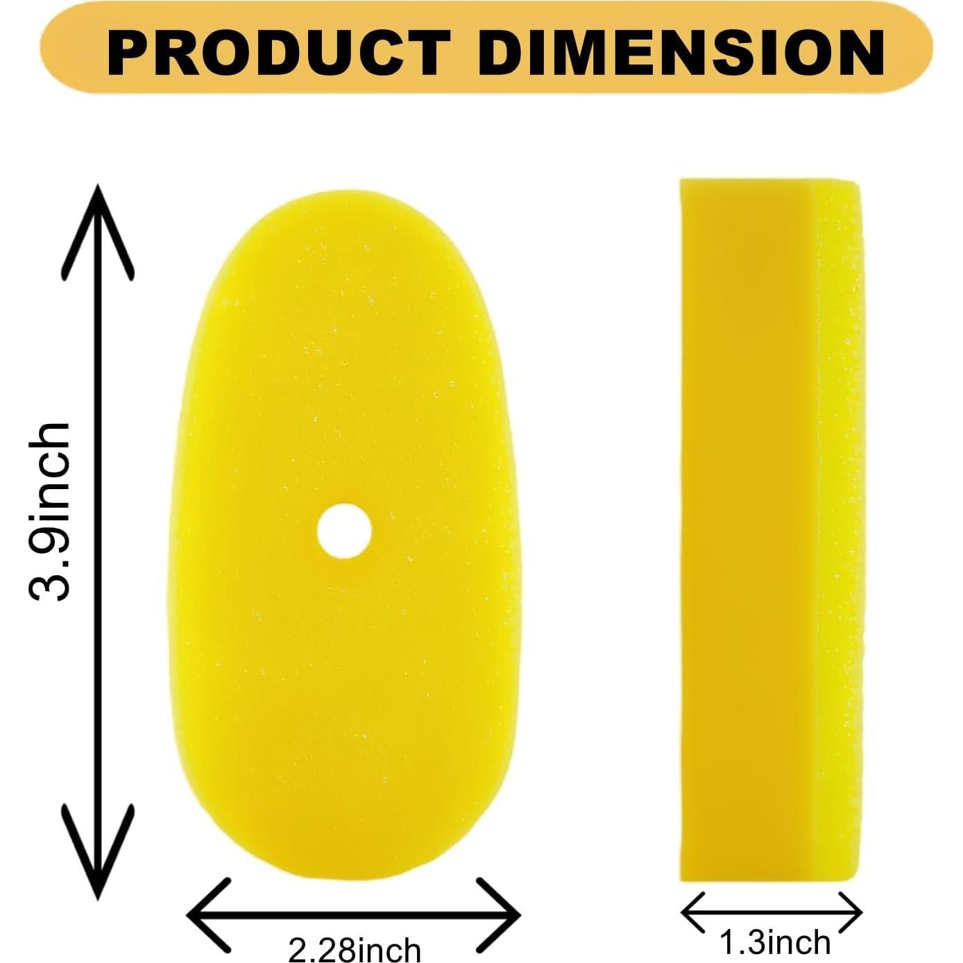 Cabezal de Recarga Yieyosd para Scrub Daddy - Paquete de 4