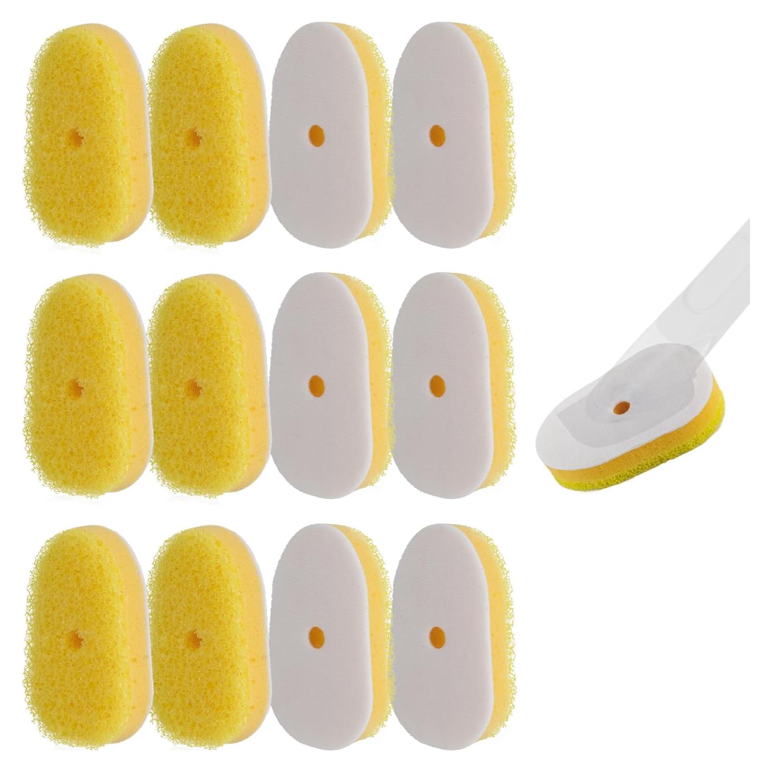 12 Recargas de Esponja para Varita de Platos Eiszhjk