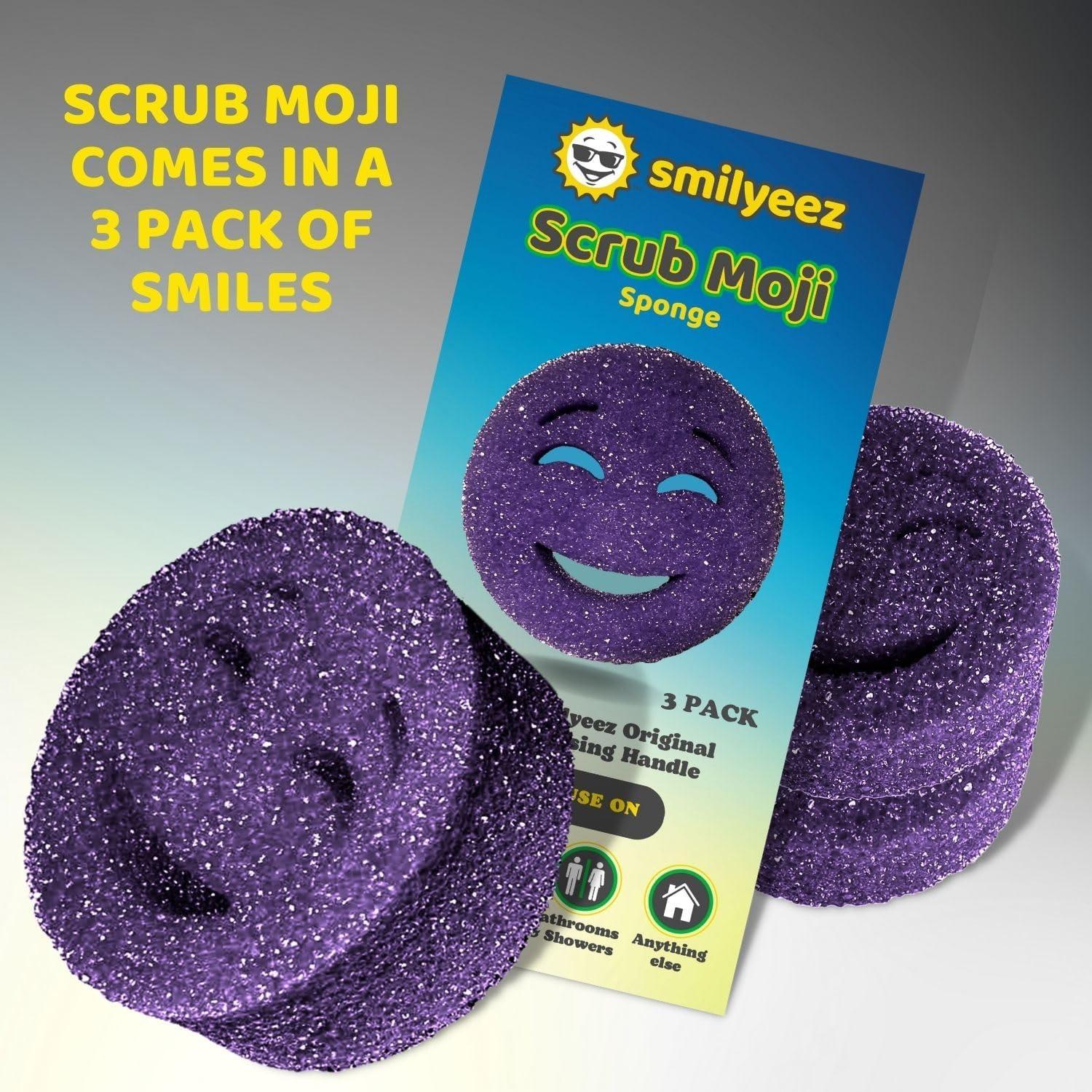 Organizador de Fregadero Smilyeez con Mango Sonriente y Esponjas