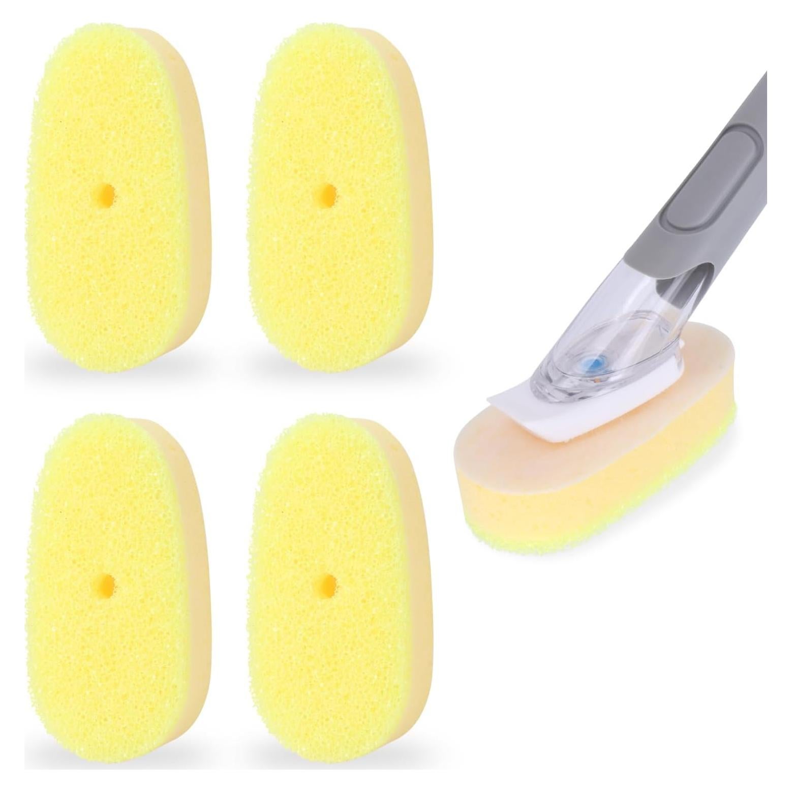 Recargas de Esponja Scrub Daddy STTH Amarillo 4 Piezas