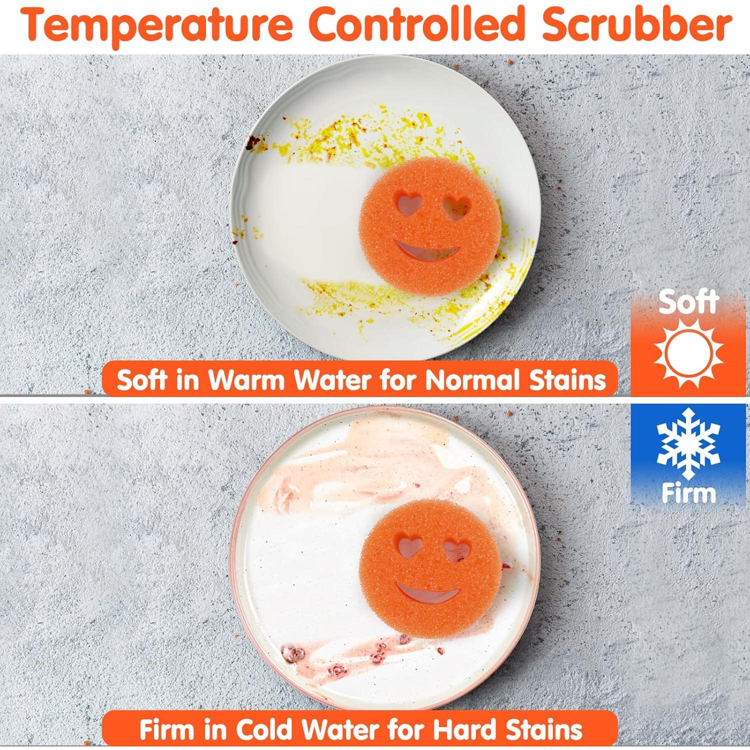 Esponjas de Cocina RIMAY No Rayantes - Paquete de 4 Unidades