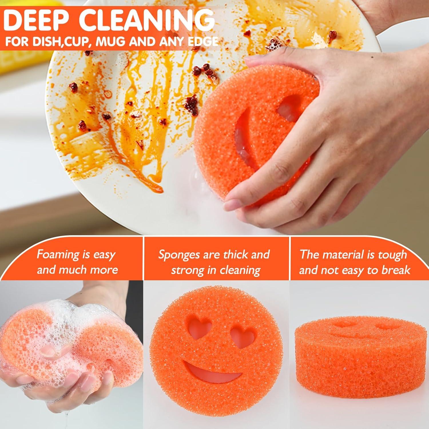 Esponjas de Cocina RIMAY No Rayantes - Paquete de 4 Unidades