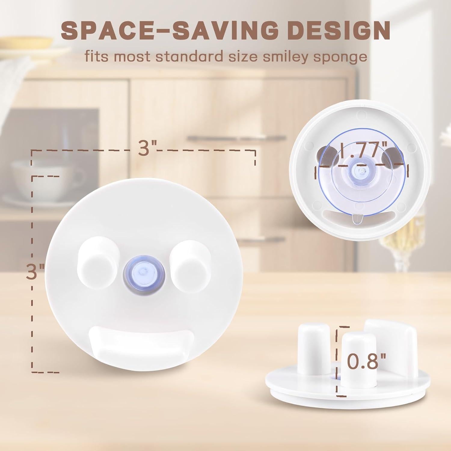 Soporte para Esponja Scrub Daddy Discount Parts Direct Blanco