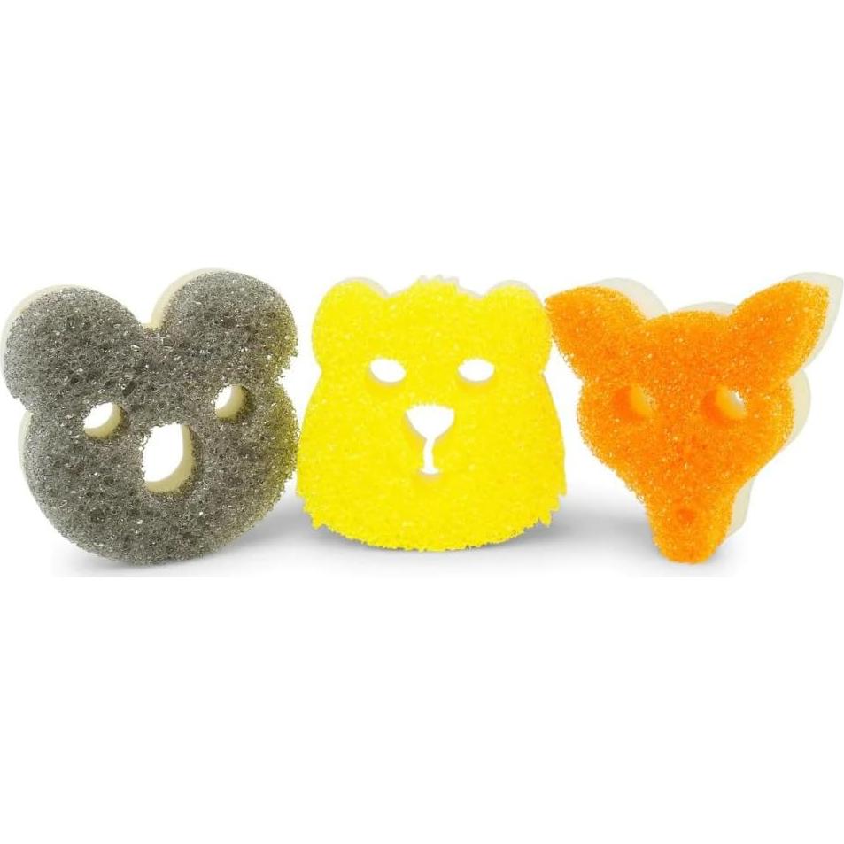 Scrub Mommy Aussie 3 Pack - Edición Limitada Koala, Quokka, Canguro