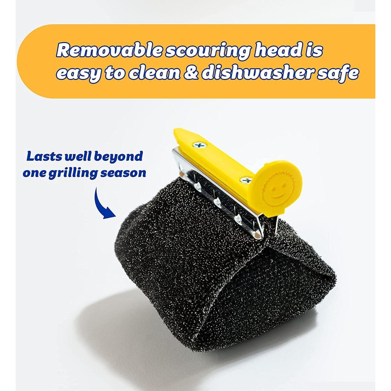 Cepillo de Limpieza BBQ Daddy Scrub Daddy con Cabeza Reemplazable