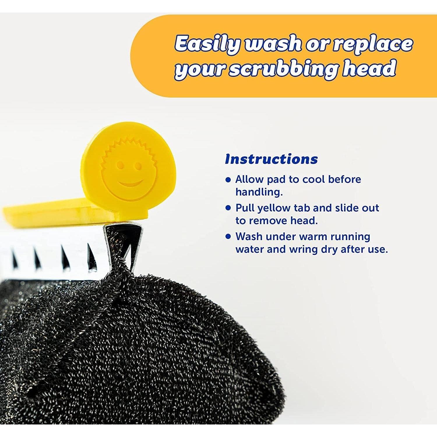 Cepillo de Limpieza BBQ Daddy Scrub Daddy con Cabeza Reemplazable