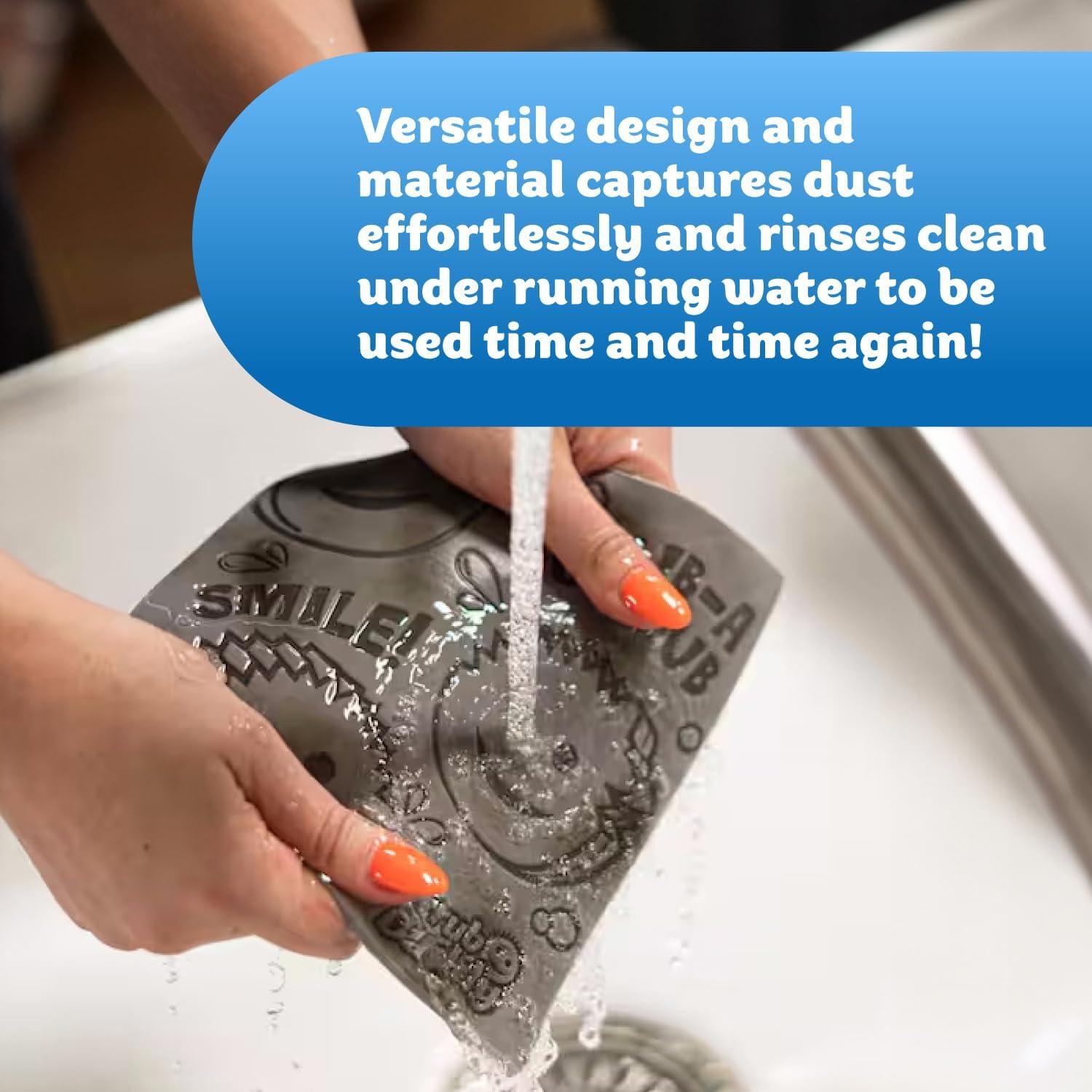 Paquete de 8 Esponjas y Toallas Damp Duster Scrub Daddy